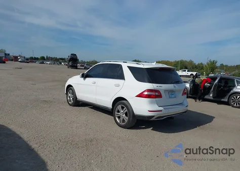 2015 Mercedes-Benz Ml 350 from USA, damaged, VIN 4JGDA5JBXFA524203